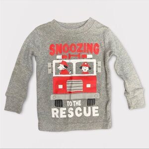 CARTER'S | 3/$15 Gray Graphic Pj Shirt